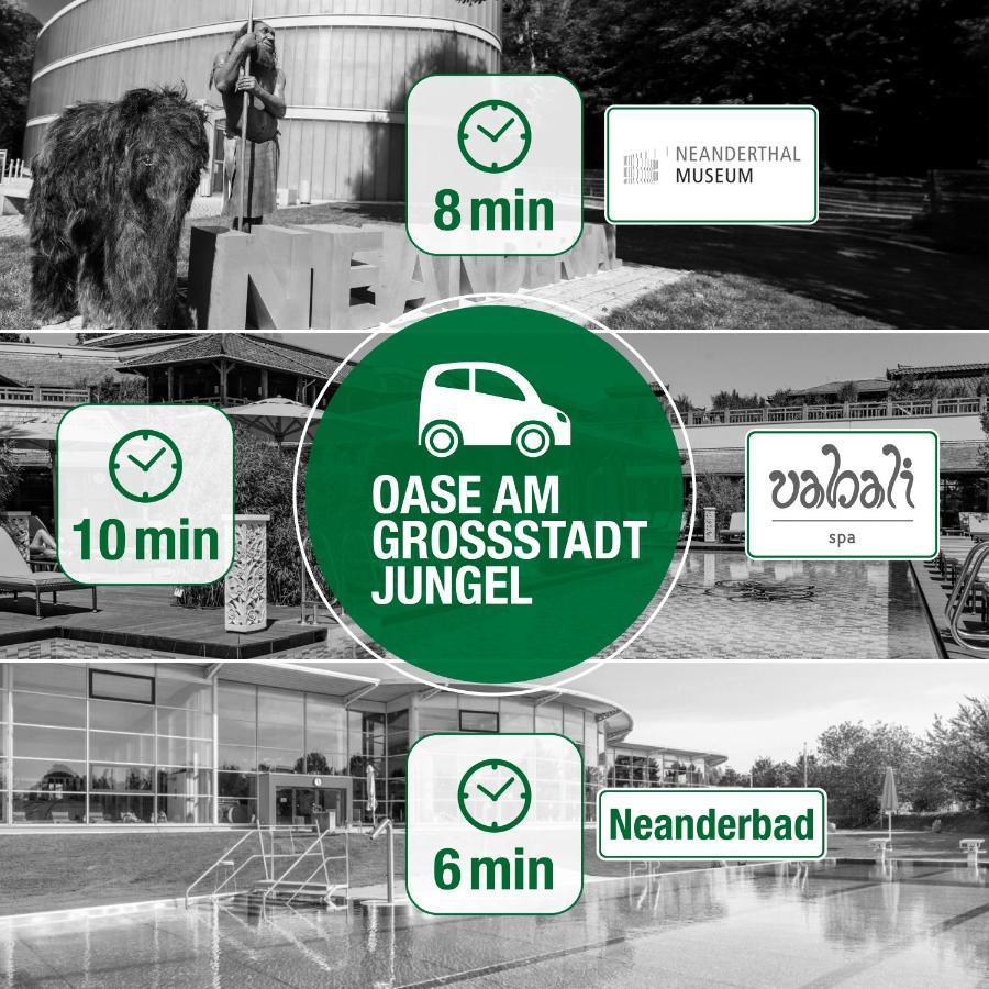 Oase Am Grossstadt Jungel Erkrath Eksteriør billede